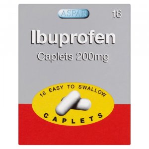 Ibuprofen Caplets 200mg Pack of 16