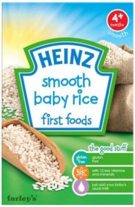 Heinz Smooth Baby Rice 100g