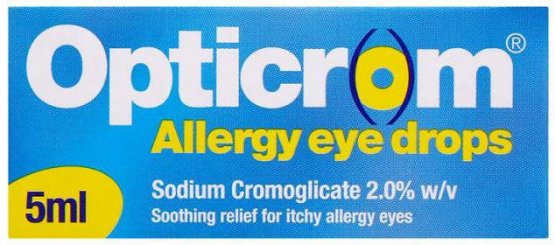 Opticrom Allergy Eye Drops 5ml