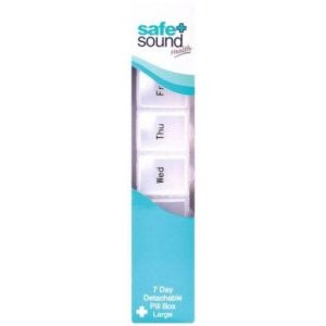 Safe & Sound 7 Day Pill Box