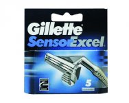 Gillette Sensor Excel Razor Blades Pack of 5