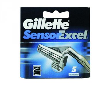 Gillette Sensor Excel Razor Blades Pack of 5