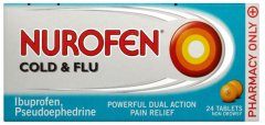 Nurofen Cold & Flu Tablets Pack of 24