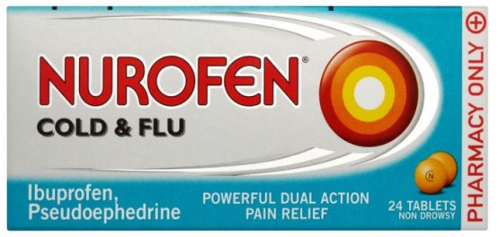 Nurofen Cold & Flu Tablets Pack of 24