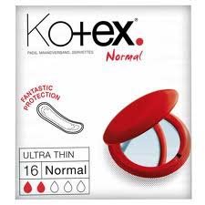 Kotex Ultra Thin Towels Normal Pack of 16