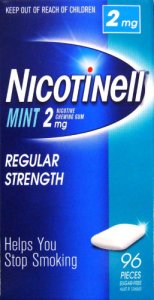 Nicotinell 2mg Chewing Gum Mint Pack of 96