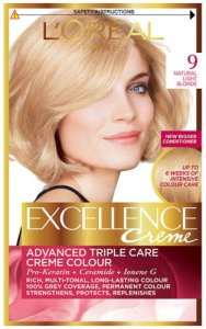 L'Oreal Excellence Creme Natural Light Blonde 9