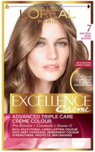 L'Oreal Excellence Creme Natural Dark Blonde 7