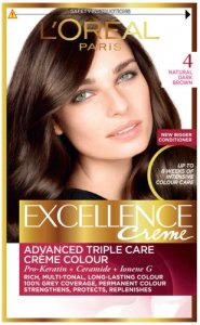 L'Oreal Excellence Creme Natural Dark Brown 4