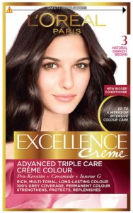 L'Oreal Excellence Creme Natural Darkest Brown 3