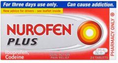 Nurofen Plus Tablets Pack of 24