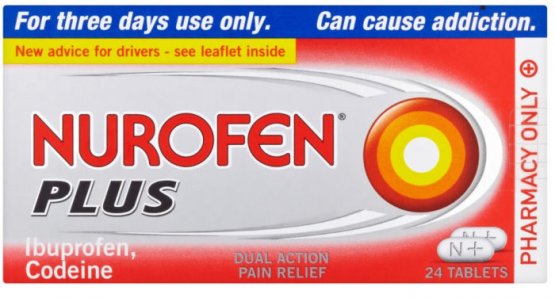 Nurofen Plus Tablets Pack of 24