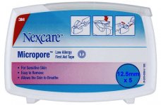 Micropore Dispenser Pack 1.25cm x 5m