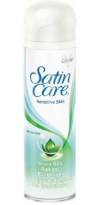 Gillette Satin Care Sensitive Skin Shave Gel with Aloe Vera 200ml