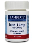 Lamberts Iron Tablets 14mg Pack of 100
