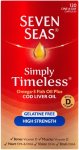 Seven Seas Simply Timeless CLO High Strength Capsules Pack of 120