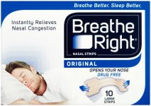 Breathe Right Nasal Strips Large Original Pack of 10