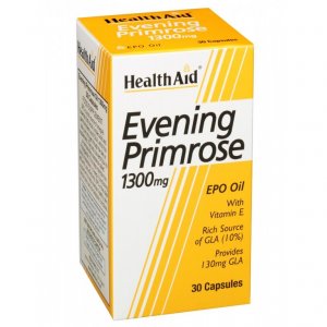 HealthAid Evening Primrose Oil 1300mg Capsules Pack of 30