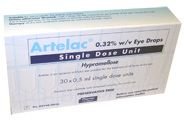 Artelac Sdu Eye Drops Single Dose Unit 0.5ml Pack of 60
