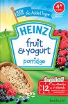 Heinz Fruit and Yoghurt Porridge 125g