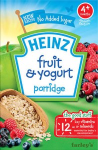 Heinz Fruit and Yoghurt Porridge 125g