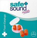 Safe & Sound Foam Earplugs 2 Pairs