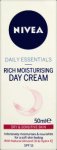 Nivea Daily Essentials Rich Moisturising Day Cream 50ml
