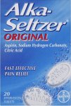 Alka Seltzer Original Tablets Pack of 20
