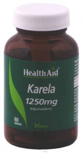 HealthAid Karela 1250mg Tablets Pack of 60