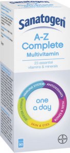 Sanatogen A-Z Complete One-a-day Pack of 90