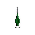 Tepe Interdental Brushes Green 0.8mm Pack of 6