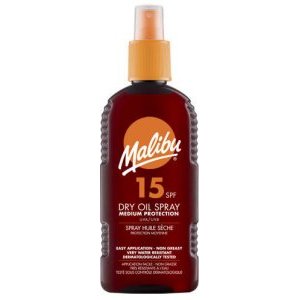 Malibu Dry Oil Spray SPF15 200ml