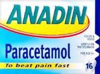 Anadin Paracetamol Tablets Pack of 16