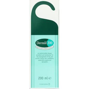 Dermol 200 Shower Emollient 200ml Pack of 3