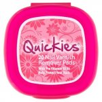 Quickies Nail Varnish Remover Pads Pack of 20
