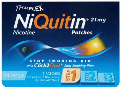 Niquitin 21mg Patches Original Step 1 Pack of 7