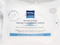 Nivea Visage Cleansing Wipes Normal/combination 25
