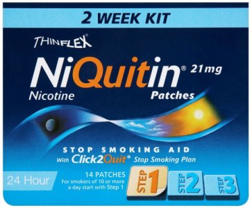 Niquitin 21mg Patches Original Step 1 Pack of 14