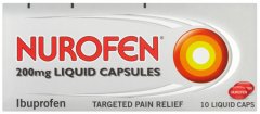 Nurofen 200mg Liquid Capsules Pack of 10