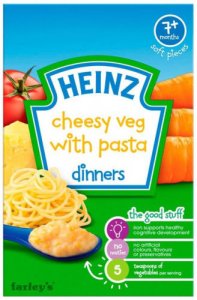 Heinz Dinners Cheesy Veg with Pasta 100g