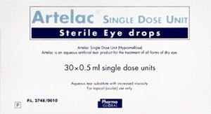 Artelac Sdu Eye Drops Single Dose Unit 0.5ml Pack of 30