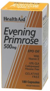 HealthAid Evening Primrose Oil 500mg Capsules Pack of 180