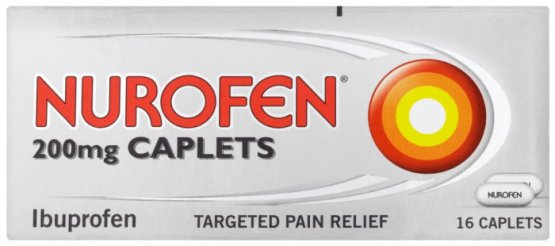 Nurofen 200mg Caplets Pack of 16
