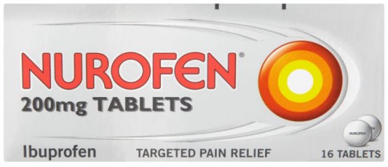 Nurofen 200mg Tablets Pack of 16