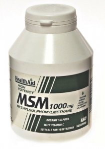 HealthAid MSM 1000mg Tablets Pack of 180