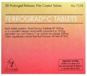 Ferrograd C Filmtabs Blister Pack of 30