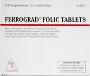 Ferrograd Folic Tablets Pack of 30