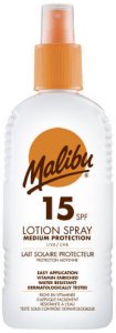 Malibu Sun Lotion Spray SPF15 200ml