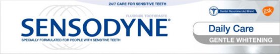 Sensodyne Gentle Whitening Fluoride Toothpaste 75ml