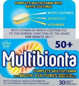 Multibionta 50+ Tablets Pack of 30